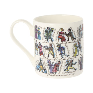 Jane Austen Bone China Mug 300ml
