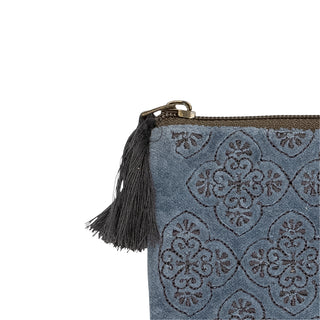Sofina Comestic Bag Blue Cotton