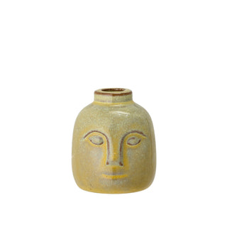 Eliot Candle Holder Stoneware Green