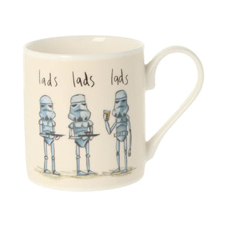 Lads Lads Lads Bone China Mug 300ml