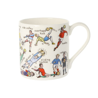 The Art of Football Bone China Mug 350ml