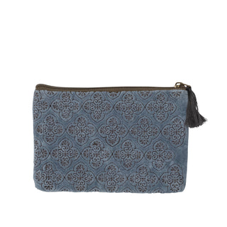 Sofina Comestic Bag Blue Cotton