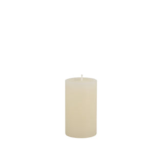 Rustic Cream Macon Pillar Candle