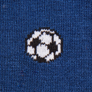 Swole Panda Socks Mens Blue Football