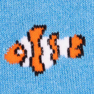 Swole Panda Women's Bamboo Socks Clown Fish