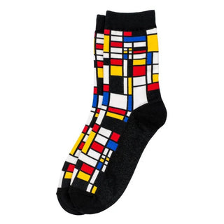 Mondri Stain Glass Black Socks | Mens