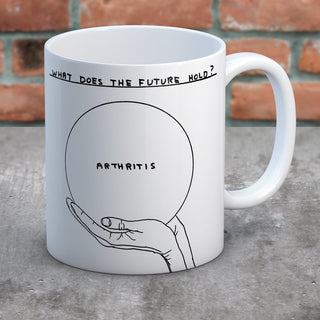 What does the future hold? Mug