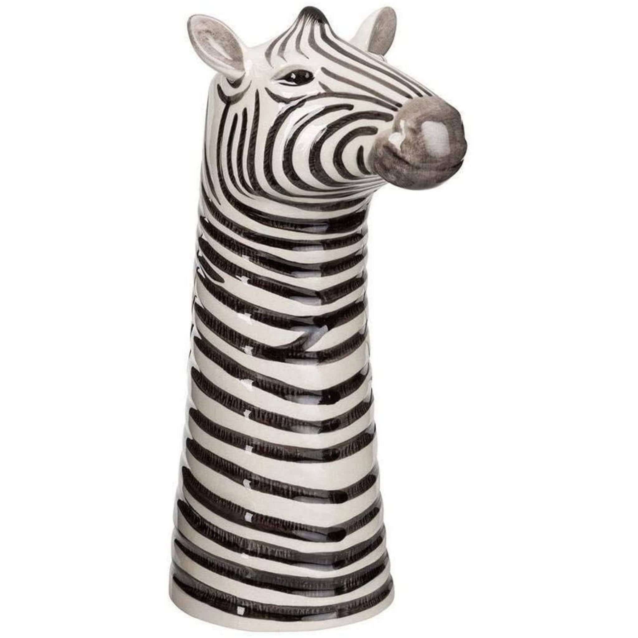 Zebra Flower Vase