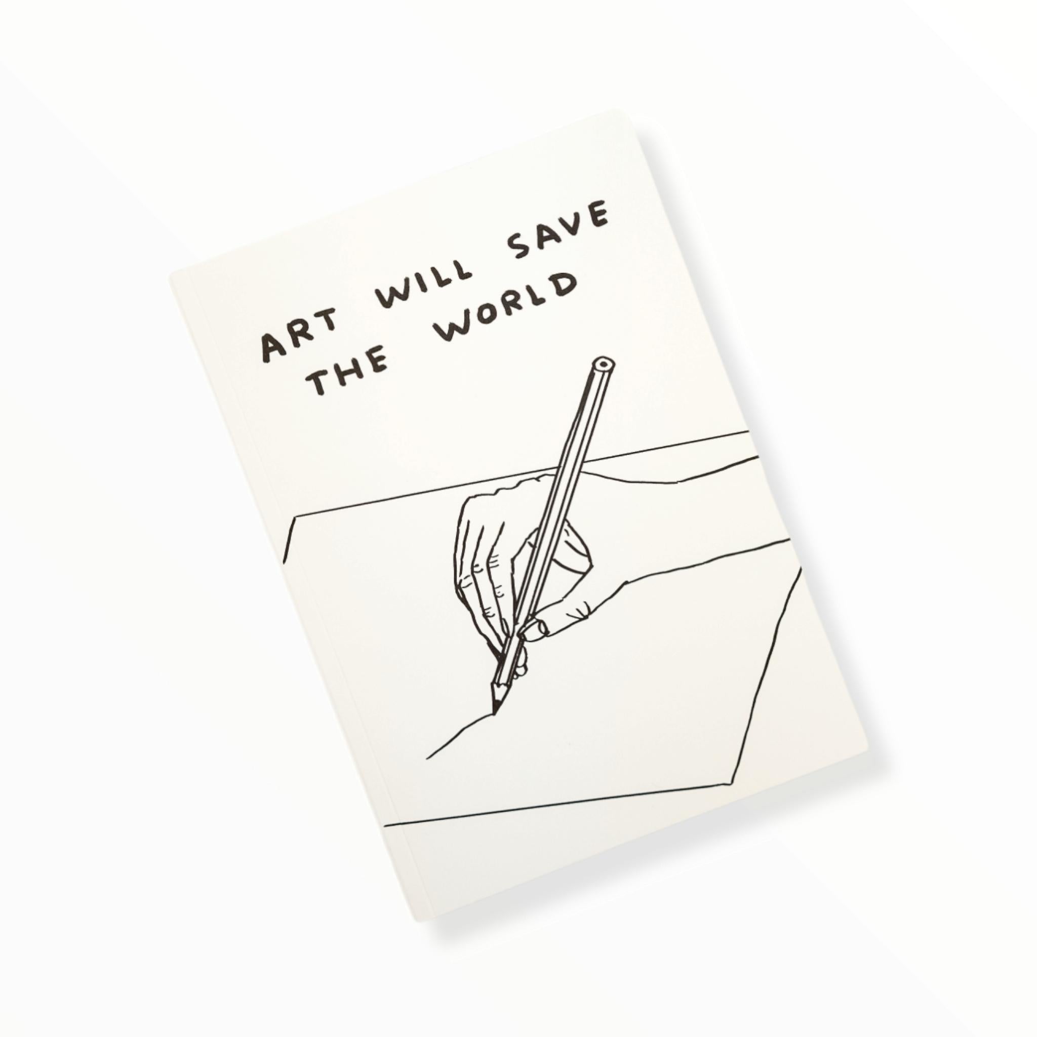 David Shrigley Art Will Save the World A5 Sketchbook