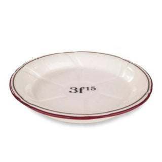 Absinthe Bistro Saucer Red/Gold 3f15