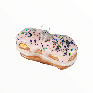 Pink Cake Christmas Ornament