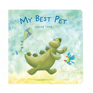 My Best Pet Book & Bashful Dino Soft Toy