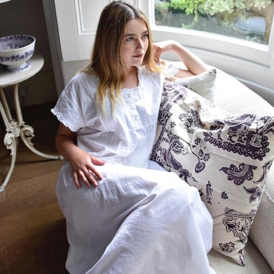 Serena Embroidered Nightdress